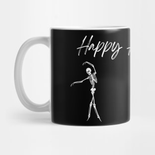 Dancing Skeletons , happy Halloween skeleton, happy skeleton Mug